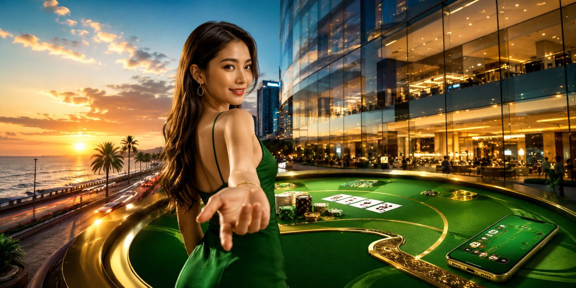 Permainan Baccarat kasino langsung di Kuantan dengan suasana Melayu yang autentik