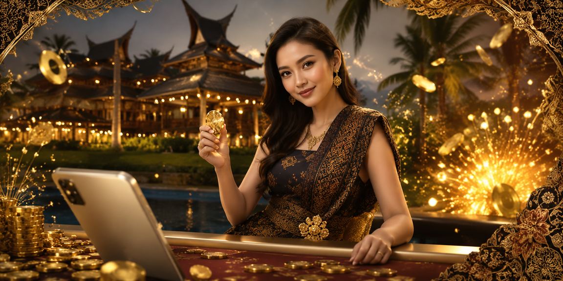 Pengalaman pertaruhan mudah alih di Sarawak dengan motif batik tempatan